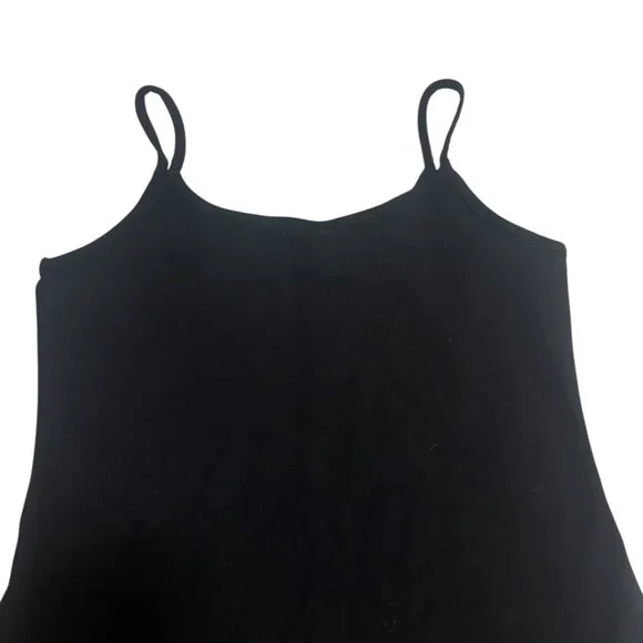 Stretchy Black Women's Body Conforming Jumpsuit - Picture 3 of 7